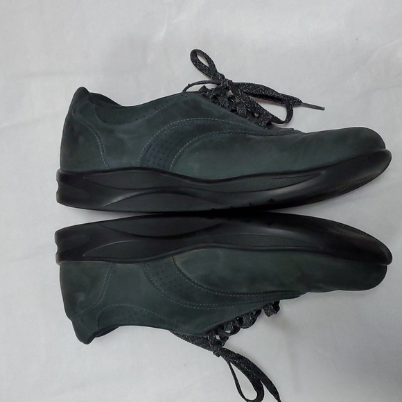 Sas Walk Easy Orthotic Shoe 9W Gray Suede - Picture 4 of 10